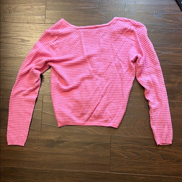 Pink Button-Up Cardigan - Picture 4 of 4